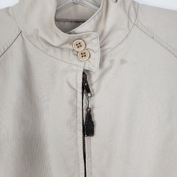 London Fog‎ Cream Mens Golf Jacket 10/12 - Picture 5 of 5